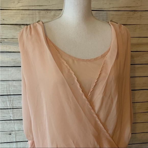 Indulge In Style Faux Wrap Blouse - Picture 6 of 13